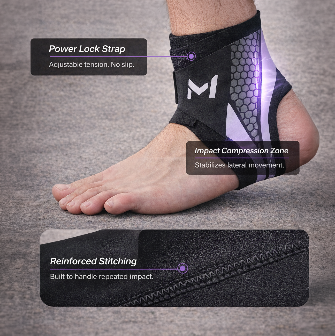 RollBlock™ Performance Ankle Brace