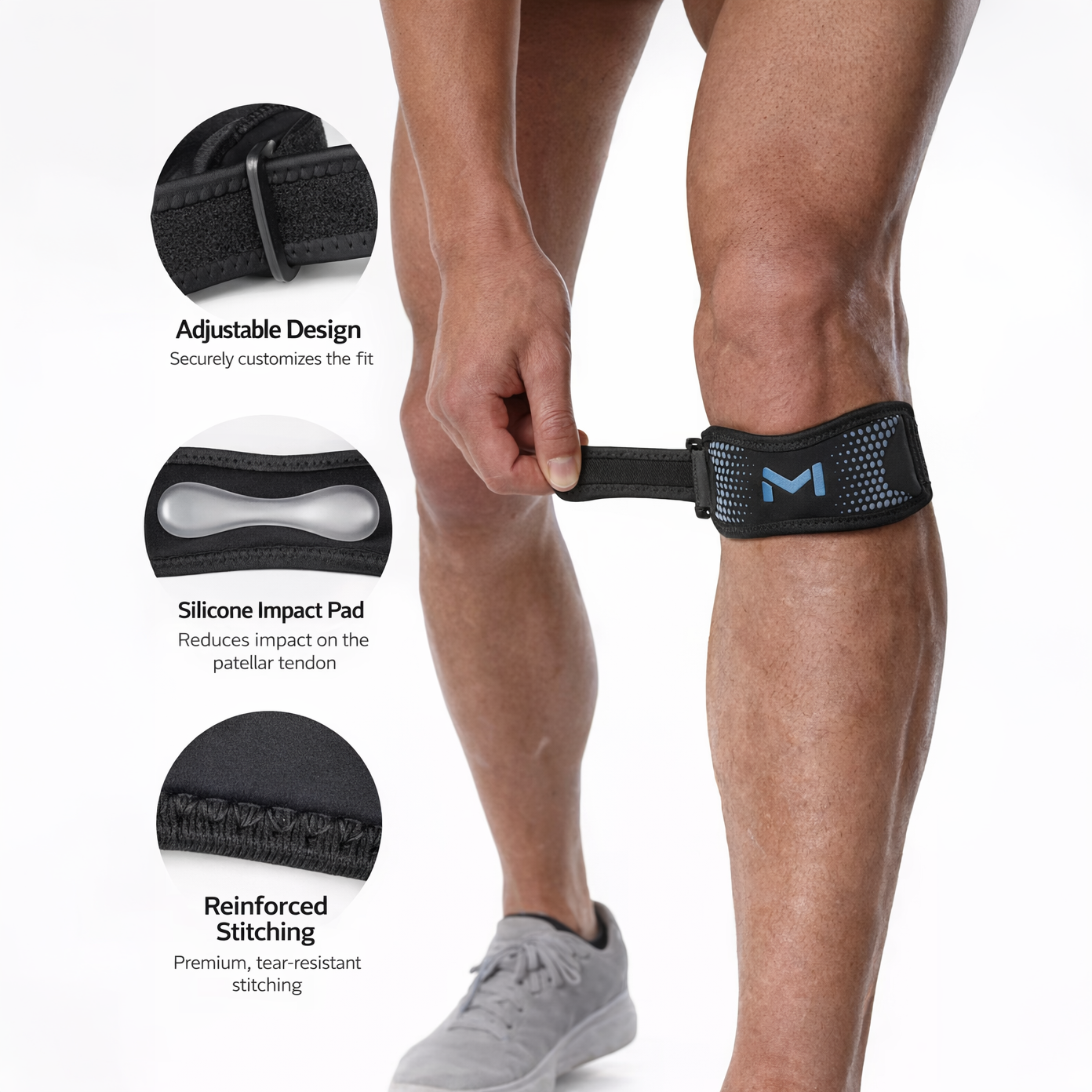 RollBlock Impact™ Knee Support